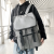 Street Fashion Versatile Student Backpack Wholesale Casual Cross-Border Quality Men's Bag One Piece Dropshipping 0755