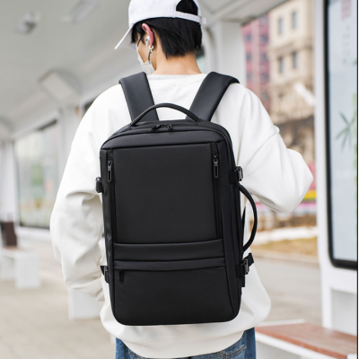 2024 New Large Capacity Simple Backpack Wholesale Commuter Cross-Border Quality Men's Bag One Piece Dropshipping 2271