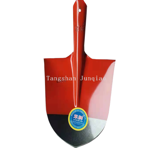 factory wholesale myanmar market cutting blade shovel quenching manganese steel shovel iron shovel