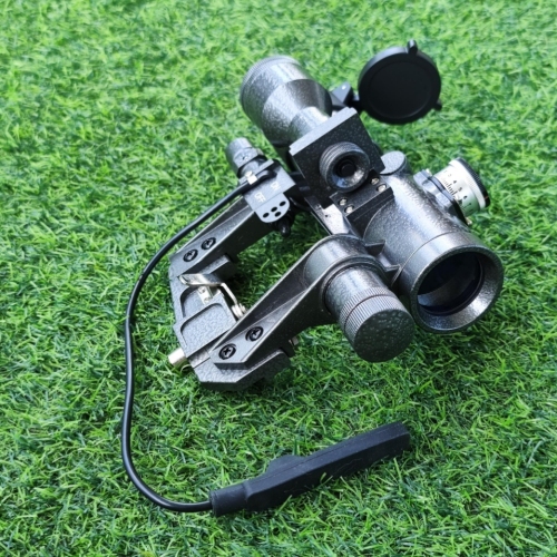 posp red dot with laser torch telescopic sight