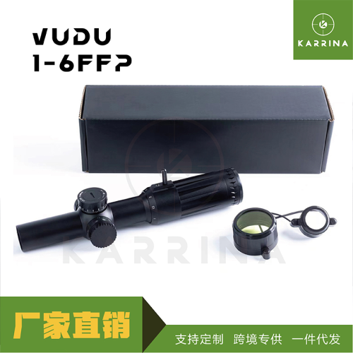 voodoo vudu1-6x24ffp front telescopic sight metal material 30mm diameter hd lens anti-seismic