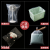 PE Flat Pocket Plastic Bag High Pressure Transparent Packaging Bag Wholesale Thickened Film Large Dustproof Moisture-Proof Storage Bag