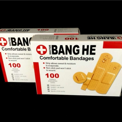 Band-Aid Adhesive Bandage Breathable Hemostasis Wound Pad Disposable Pe Waterproof Protective Sticker