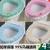 Toilet Seat Plush Knitted Toilet Seat Cover Winter Warm Toilet Seat Home Toilet Seat Cover O-Type U-Shaped Toilet Washer
