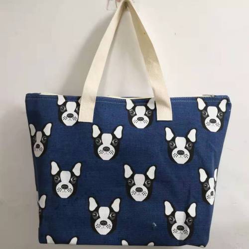 大容量多用女式韩版单肩帆布包时尚文艺大学生背包上课补习帆布袋