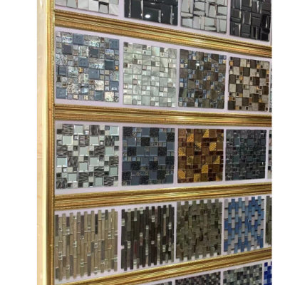 Stainless Steel Crystal Glass Ceramic Mosaic Tiles