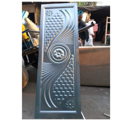 Professional Export African Rolled Plate Door Skin Embossed Door Panel Anti-Theft Door Panel Embossed Door Surface Galvanized Door Panel