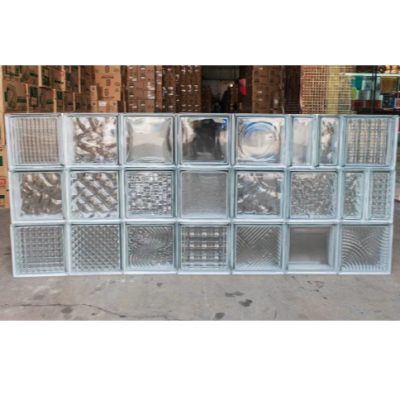 Transparent Glass Bricks Ceramic Tile Crystal Brick