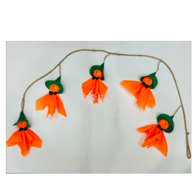 SOURCE Manufacturers Supply 158cm Halloween Decoration New Pendant Handmade Simulation Wholesale Hemp Rope Hanging Tag