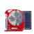  8 Inch emergency charger portable Multi Function fan with AM FM Radio Mini solar electric powered Rechargeable Fan