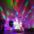 LED Decorative Stage Modeling Light Family Holiday Party Lights 4-Inch 5-Inch Double Mirror Ball Creative Light