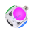 Led Bluetooth Music Light Bubble RGB Magic Ball Colored Lights Colorful Football Music Light LED Bulb