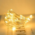 LED Solar Copper Wire Lamp Eight Functions Lighting Chain Courtyard Decoration Outdoor Lamp String Lighting Chain Christmas Festival Cross-Border Color Lighting Chain