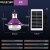 Led Emergency Bulb UFO Lamp Solar Panel Charging Outdoor Bright Camping Night Fishing Stall Light Solar Energy