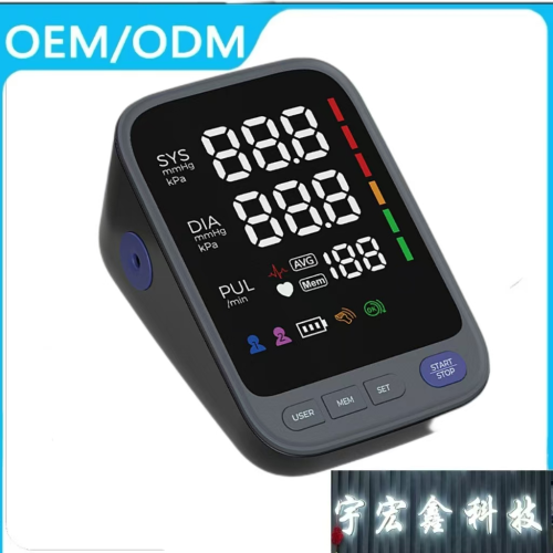 electronic manometer跨境新款智能电子血压计上臂式全自动血压仪