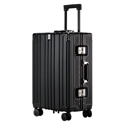 One Piece Dropshipping Trolley Case Aluminum Frame Suitcase Luggage Password Suitcase Student 20-Inch Boarding Travel Luggage