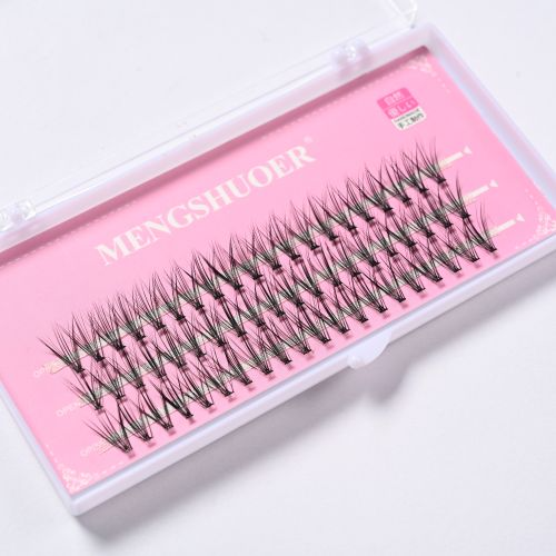 Ten Hot Melt Individual False Eyelash False Eyelashes Encryption Eyelashes Single Cluster False Eyelashes Easy Grafting Fairy Eyelashes Factory Wholesale