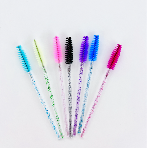 bag 50 pcs mascara brush grafting disposable spiral lash comb brush tool eyebrow comb eyebrow brush