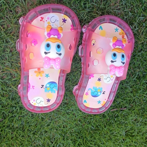 children‘s new style luminous slippers sandals domestic sales foreign trade flash cool shoes