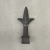 Factory Wholesale Cast Iron Fence Fence Gun Tip Spear Head Iron Door Spear Tip Embossed Cast Iron Accessories