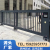Auto Door Retractable Gate Construction Site Stainless Steel Sliding Door School Factory Aluminum Alloy Remote Control without Track Sliding Gate