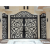 Decorative Door Panel Unit Wrought Iron See-through Wall European Laser Cutting Fence Building Fence Carved Hollow Screen