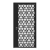 Metal Cutting Door Panel Living Room Decorative Screen Partition Lattice Background Wall Hotel Sales Department Cutout Carvings Flower Wall Sticker
