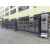 Electric Retractable Door Manufacturer Stainless Steel Intelligent Remote Control Construction Site Aluminum Alloy Trackless Factory Automatic Shrink Door