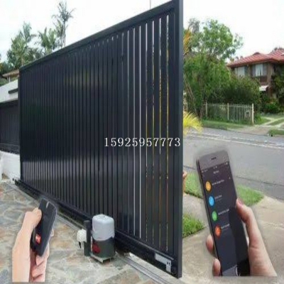 Cutting Straight Line Sliding Gate All-in-One Electric Remote Control Door Opener Flat Open Push Pull Gate Villa Machine 10mm Rack