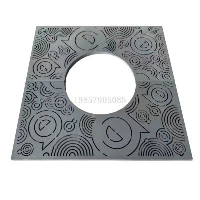 Stainless Steel Cutting Tree Grating Tree Pool Cover Tree Girth Iron Tree Protection Board Garden Gardening Road Administration Facilities Green Belt