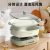 Linlu Multi-Functional Cooking Pot Household Barbecue Split Barbecue Electric Roaster Pan Steaming Boiling Frying Fried Hot Pot Electric Caldron