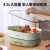 Linlu Multi-Functional Cooking Pot Household Barbecue Split Barbecue Electric Roaster Pan Steaming Boiling Frying Fried Hot Pot Electric Caldron