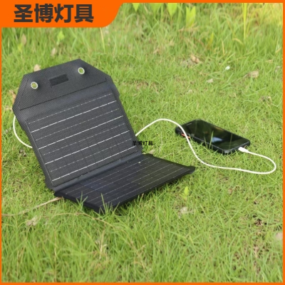 Factory Solar Foldable and Portable Outdoor Power Power Bank USB Rechargeable