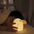 New Budebird Small Night Lamp Cute Creative Led Silicone Children's Night Light Bedroom Bedside Nursing Timing Night Light