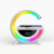 Cross-Border Hot New Large G Bluetooth Speaker BT-3401 Colorful Atmosphere Light Wireless Charger Clock Alarm Clock All-in-One Machine