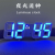 3d Digital Alarm Clock Luminous Brightness Adjustable Ins Simple Desktop Clock Wall-Mounted Led Electronic Alarm Clock Cross-Border