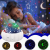 Fantasy Astronaut Star Light Projector Starry Children Small Night Lamp Ocean Luminous Toy Music Ambience Light