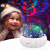 Fantasy Astronaut Star Light Projector Starry Children Small Night Lamp Ocean Luminous Toy Music Ambience Light
