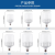 LED Bulb Gao Fushuai LED Bulb High-Power Bright Lighting Bulb Energy-Saving Lamp E27 Plastic Ball Bulb Bulb