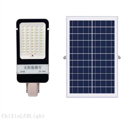 分体太阳能LED路灯农村家用照明庭院JD368灯户外防水照明路灯
