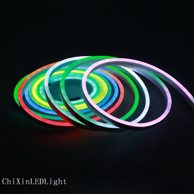 2835 Flexible Light Strip Silicone Waterproof Soft Light Strip Free Cutting Single Side Luminous Neon Strip