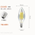 LED Filament Lamp Candle Light Tip Bubble Pull Tail Bulb E14e27 Edison Bulb Retro Light Bulb Candle Light Light Source