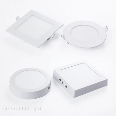 Ultra-Thin Downlight Panel Light Embedded round Kitchen Led Panel Light Highlight Lighting LED Light