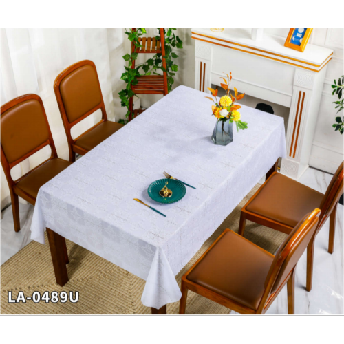 【豪派】桌布台布pvc纯白纯米c纯色蕾丝素雅简约家居装饰装饰卷材