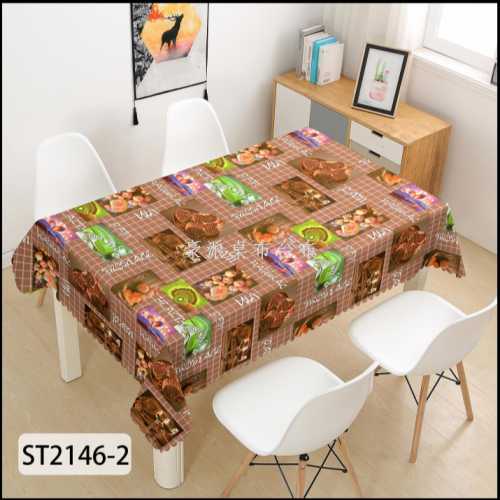 【豪派】PVC桌布台布水果蔬菜系列防水防油派对宴会装饰家居