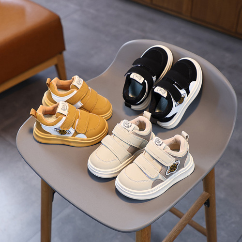 儿童低帮板鞋2025春秋新款男童鞋子女童运动鞋软底休闲宝宝单鞋