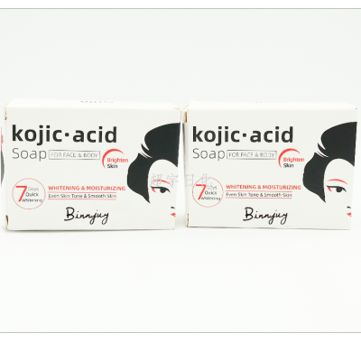 Kojic Kojic Acid Soap 100G Customizable Logo with Foaming Net