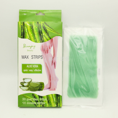 Aloe Hair Removal Honey Wax Paper Can Be Cut 20 Pieces