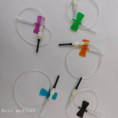 医用双翼方便针 一次性采血针 软管静脉血样采集针 针头延长线