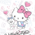 bag wallet Stitch Pokonyan Hello Kitty Sanrio Sanla Card Holder Coin Purse Trendy Wallet Clutch